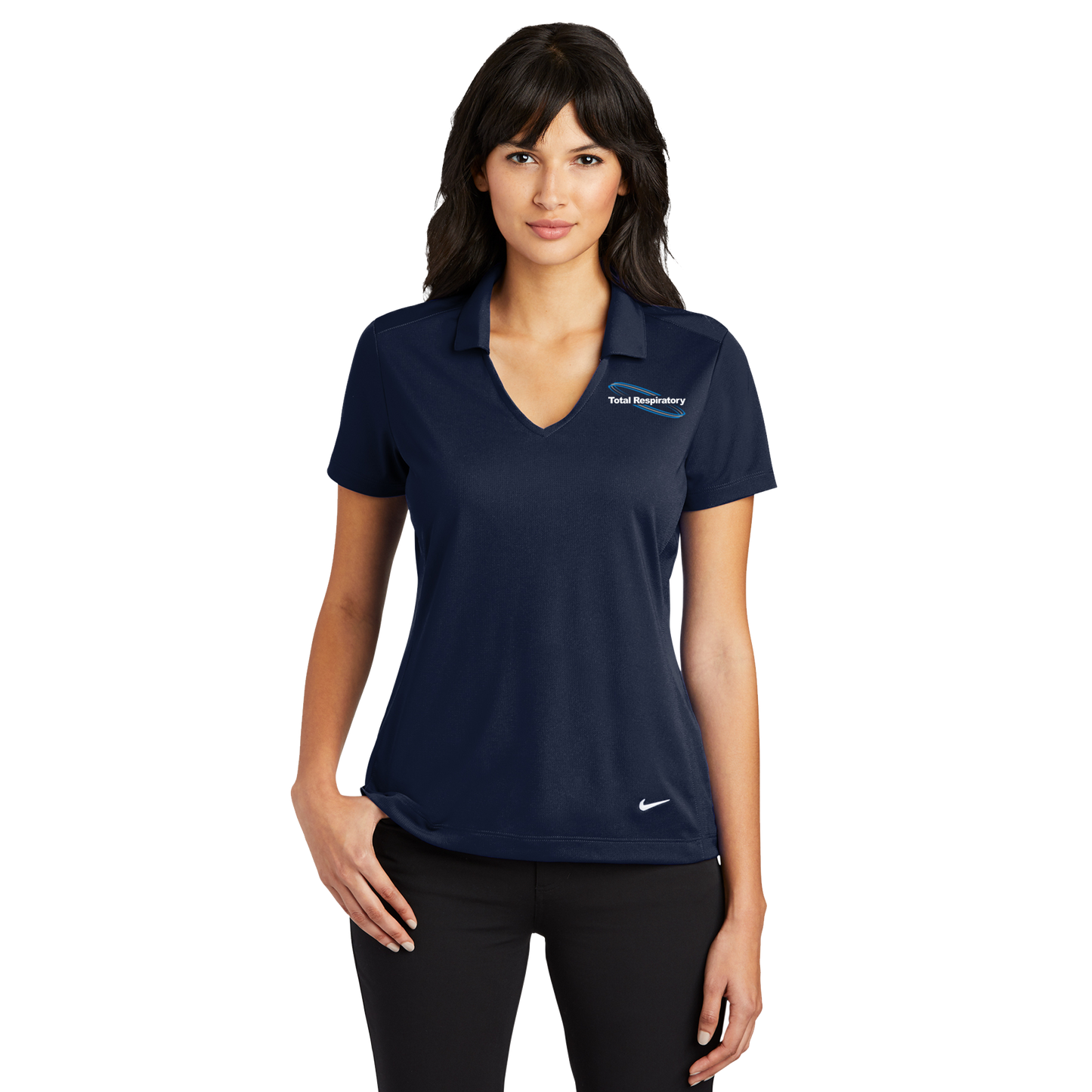Nike Ladies Dri-FIT Vertical Mesh Polo