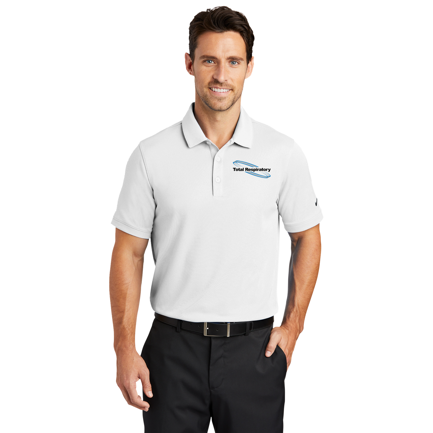 Nike Dri-FIT Solid Icon Pique Modern Fit Polo.