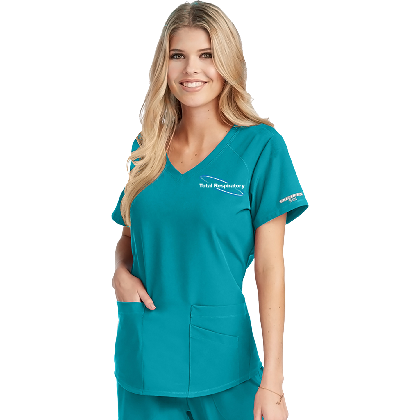 Sketcher Womens V-Neck Scrub Top