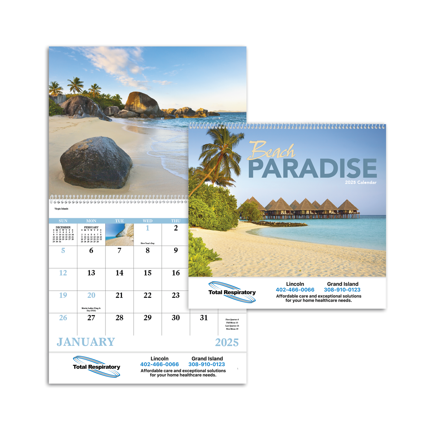 Calendar Beach Paradise