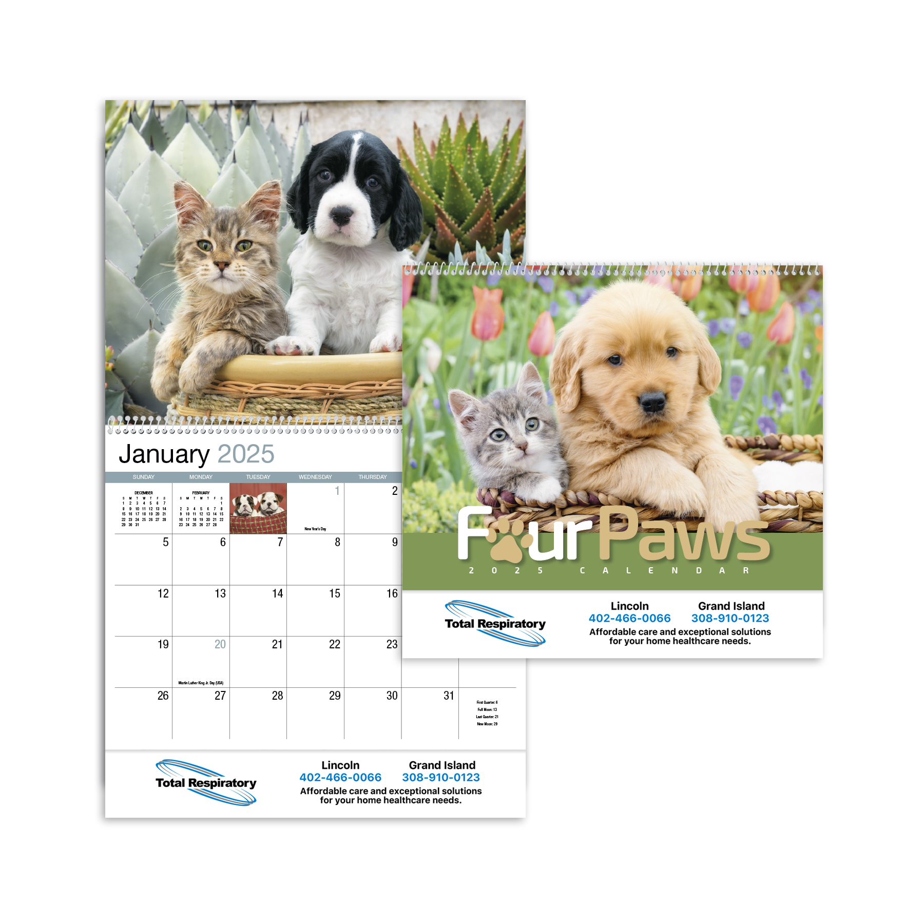 Calendar Four Paws Total Respiratory