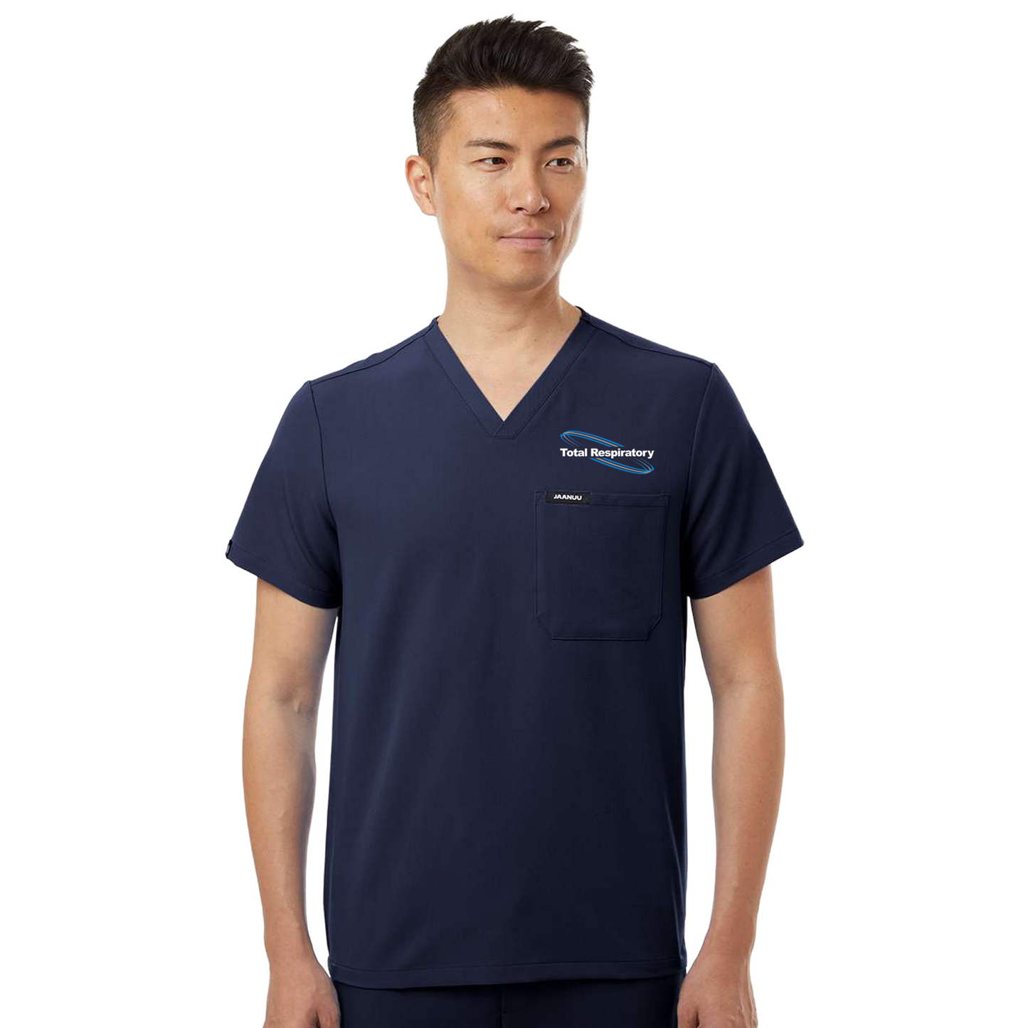 Men's Pocket Scrub V-Neck