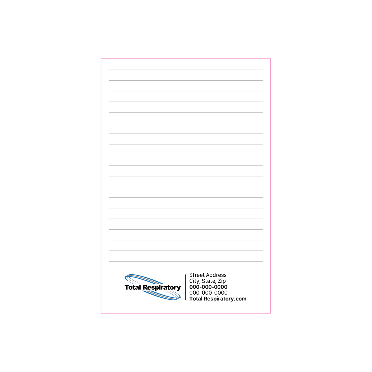 Notepad 6x4 Add Your Location