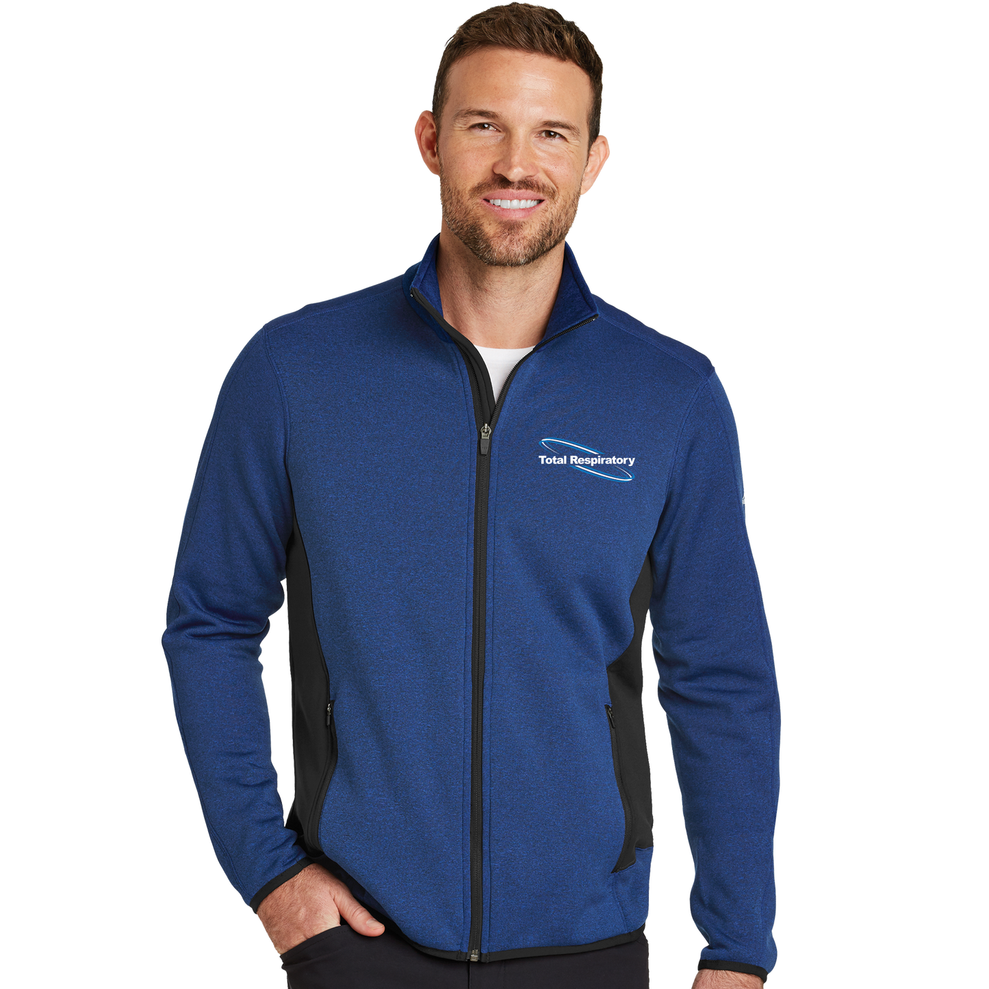 Eddie Bauer® Full-Zip Heather Stretch Fleece Jacket