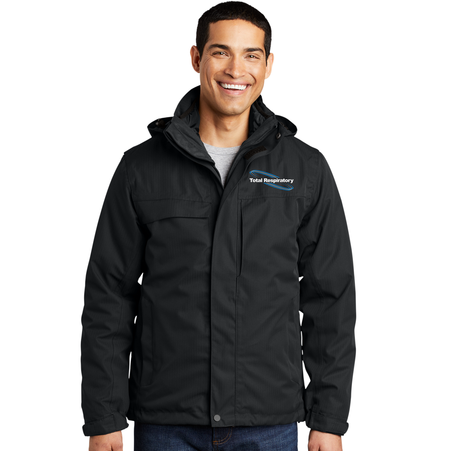 Port Authority® Herringbone 3-IN-1 Parka