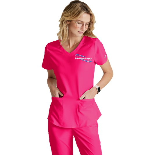 Sketcher Womens V-Neck Scrub Top