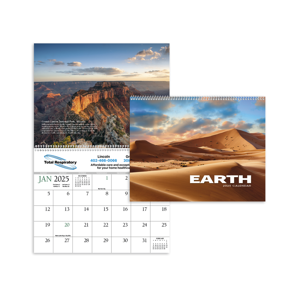 Calendar Earth – Total Respiratory